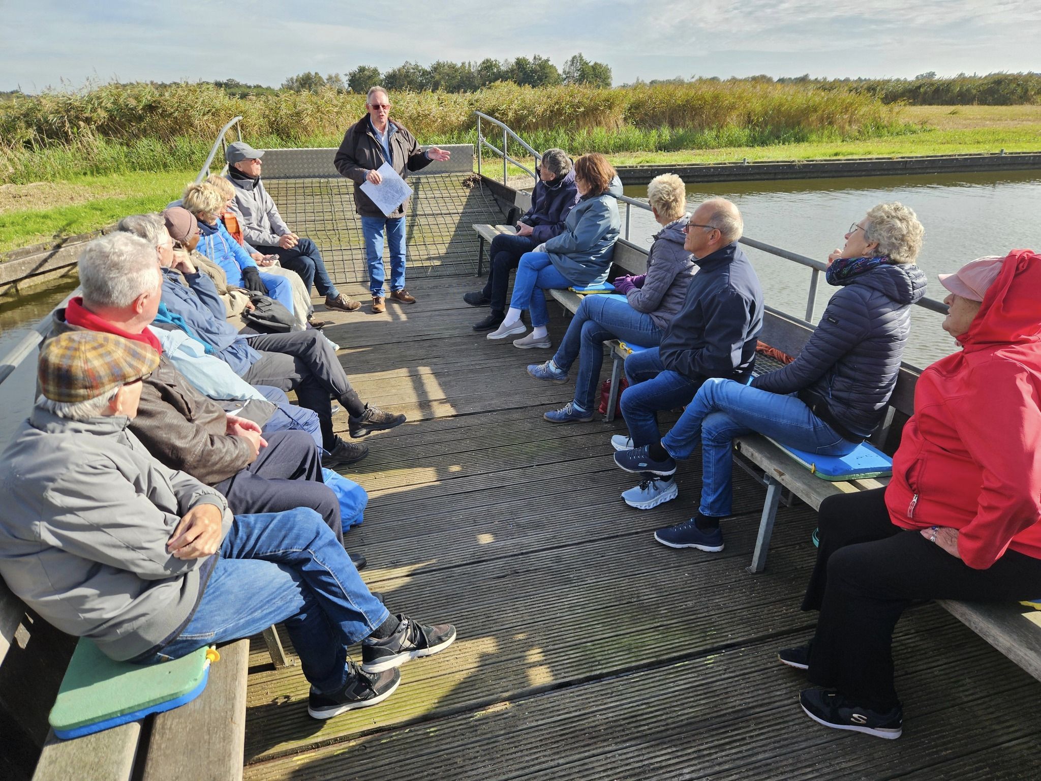 Vaartocht in het Wormer- en Jisperveld